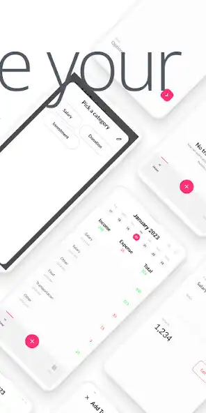 Play Mney: Expense, Budget, Manager as an online game Mney: Expense, Budget, Manager with UptoPlay