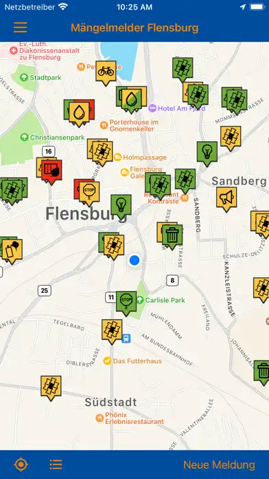 Play Mängelmelder Flensburg as an online game Mängelmelder Flensburg with UptoPlay