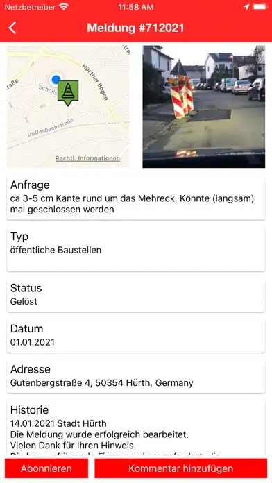Play Mängelmelder Hürth as an online game Mängelmelder Hürth with UptoPlay