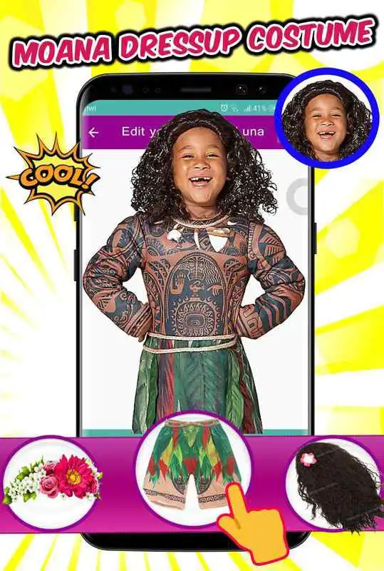 Play Moana Dressup