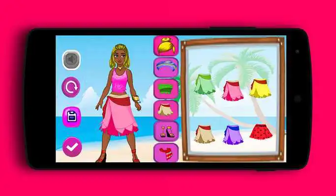 Play Moana island dress up game