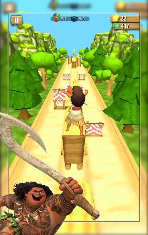 Play Moana Jungle Run