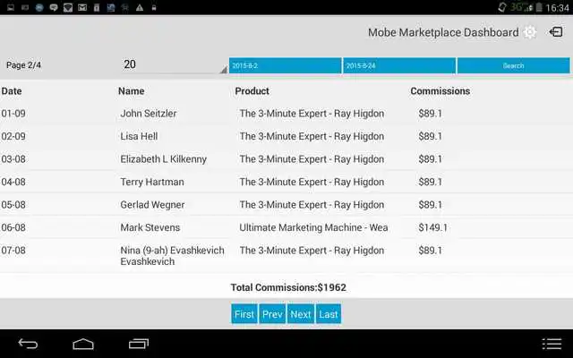 Play Mobe Marketplace Dashboard App
