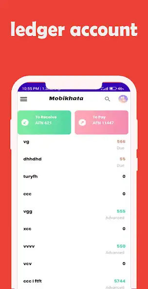 Play MobiKhata Ledger Book Account  and enjoy MobiKhata Ledger Book Account with UptoPlay