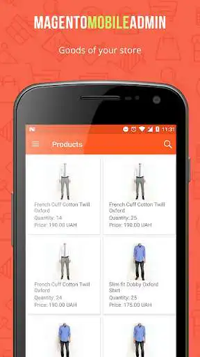 Play Mobile Admin For Magento