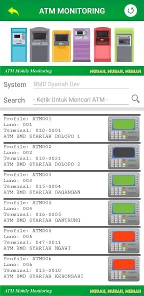Play Mobile ATM Monitoring  and enjoy Mobile ATM Monitoring with UptoPlay