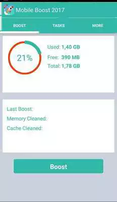 Play Mobile Boost  Phone Cleaning