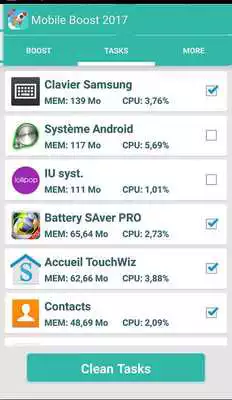 Play Mobile Boost  Phone Cleaning