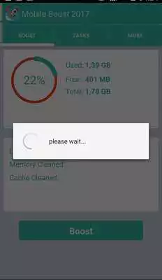 Play Mobile Boost  Phone Cleaning