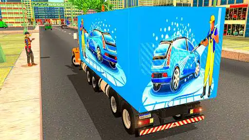Play Mobile Car Wash Games Service as an online game Mobile Car Wash Games Service with UptoPlay