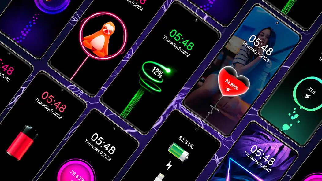 Play Mobile Charging Animation App  and enjoy Mobile Charging Animation App with UptoPlay