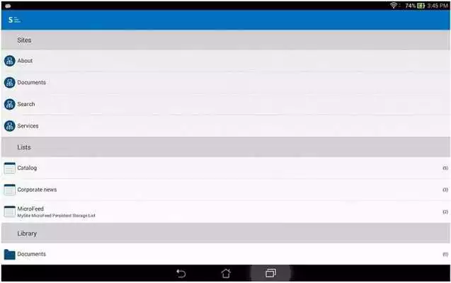 Play Mobile client for SharePoint