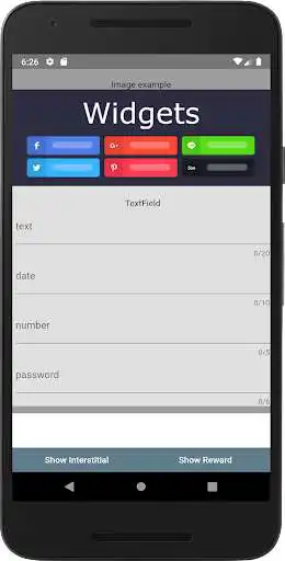 Play Mobile Flutter widgets  and enjoy Mobile Flutter widgets with UptoPlay