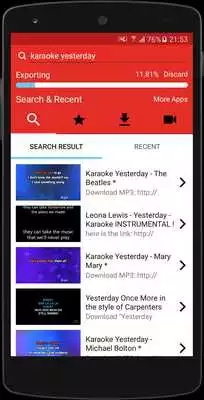 Play Mobile Karaoke S - SingRecord