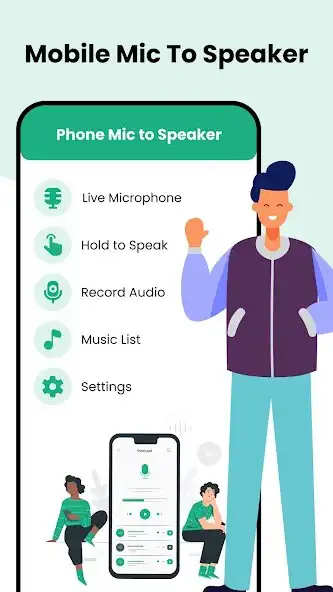 Play Mobile Mic To Speaker  and enjoy Mobile Mic To Speaker with UptoPlay