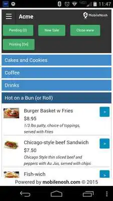 Play MobileNosh Merchant Edition