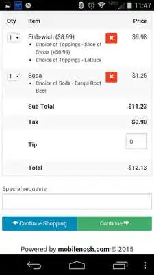 Play MobileNosh Merchant Edition