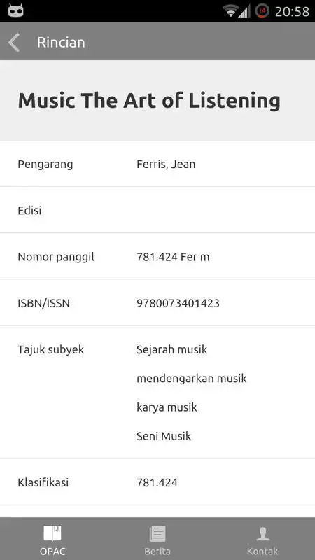 Play mobile OPAC - ISI Yogyakarta
