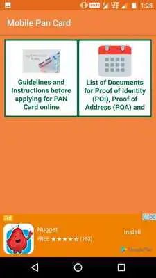 Play Mobile Pan Card