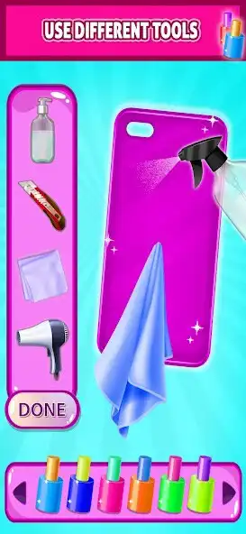 Play Mobile Phone Case DIY as an online game Mobile Phone Case DIY with UptoPlay