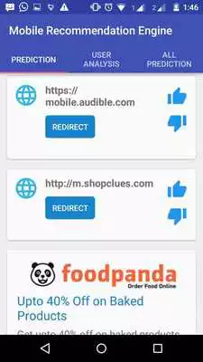 Play Mobile Recommendation Engine