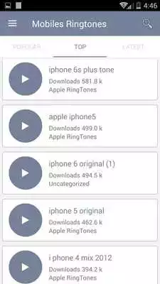 Play Mobiles Ringtones