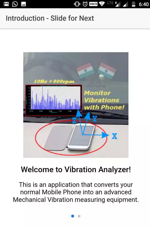Play Mobile Vibration Analyzer