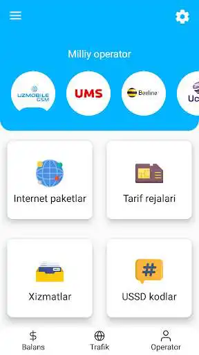 Play Mobil yordam (Uzmobile, Mobiuz, Ucell, Beeline)  and enjoy Mobil yordam (Uzmobile, Mobiuz, Ucell, Beeline) with UptoPlay