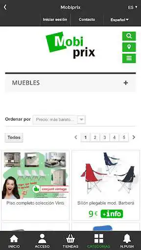 Play Mobiprix mueble sofa colchones as an online game Mobiprix mueble sofa colchones with UptoPlay