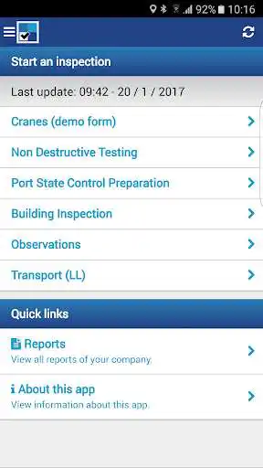 Play MOBIS Solutions Inspection App Play MOBIS Solutions Inspection App