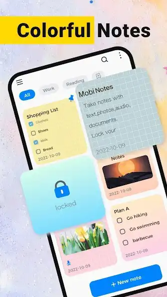 Play MobivNote - Notepad Notes as an online game MobivNote - Notepad Notes with UptoPlay