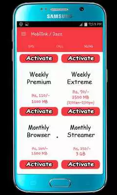 Play Moblink / Jazz Network All Packages