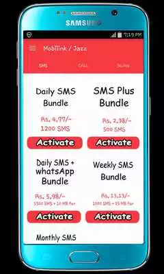 Play Moblink / Jazz Network All Packages