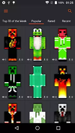 Play Mob Skins for Minecraft PE