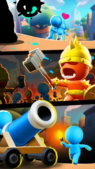 Play Mobs Mania: Card Battle  and enjoy Mobs Mania: Card Battle with UptoPlay