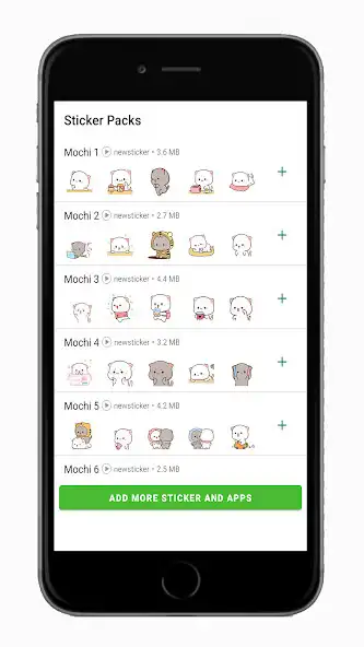 Play Mochi Cat WAStickerApps  and enjoy Mochi Cat WAStickerApps with UptoPlay