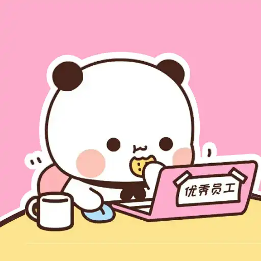Play Mochi Panda Stickers APK