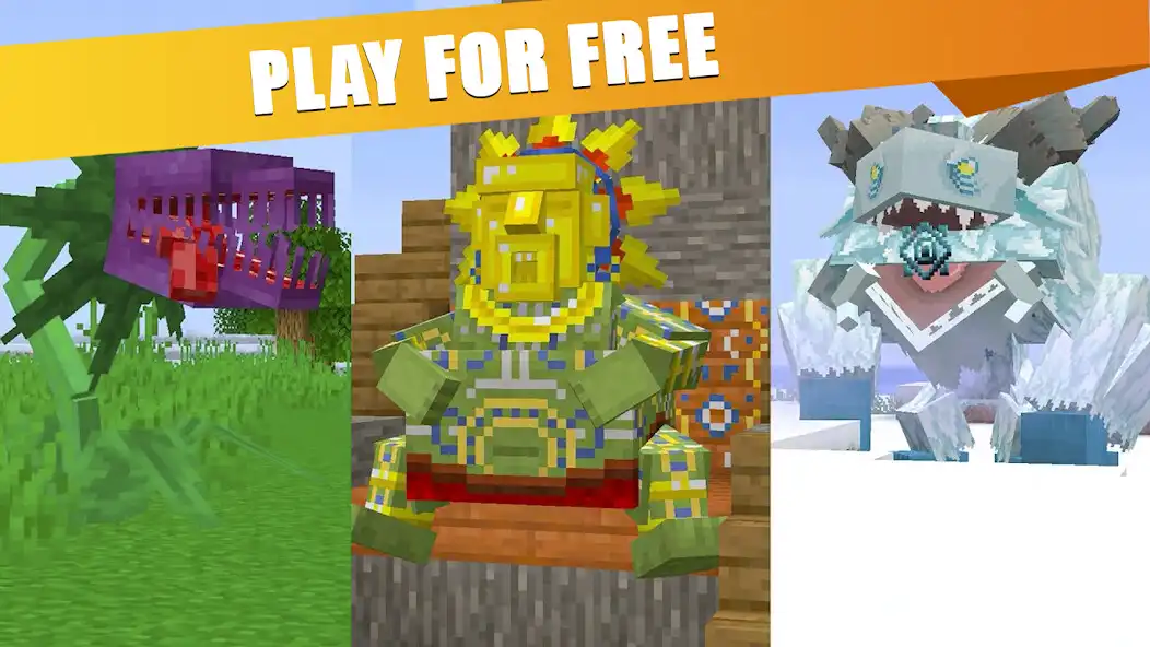 Play Mod 500 mobs for Minecraft  and enjoy Mod 500 mobs for Minecraft with UptoPlay