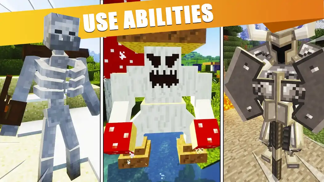 Play Mod 500 mobs for Minecraft as an online game Mod 500 mobs for Minecraft with UptoPlay