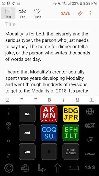 Play Modality Keyboard 2.0 as an online game Modality Keyboard 2.0 with UptoPlay