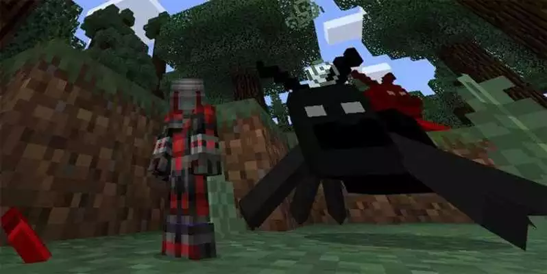 Play Mod Ant-Man 1.2 for MCPE Play Mod Ant-Man 1.2 for MCPE