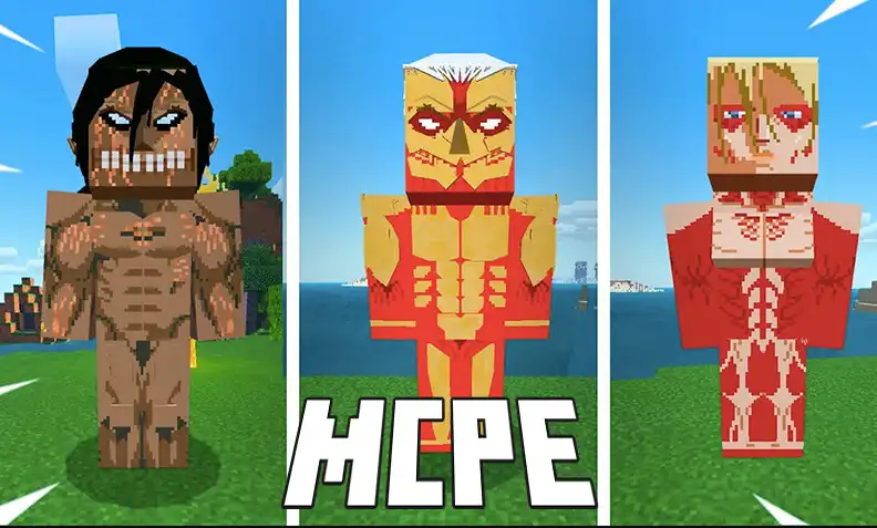 Play mod AOT mcpe skin craft  and enjoy mod AOT mcpe skin craft with UptoPlay