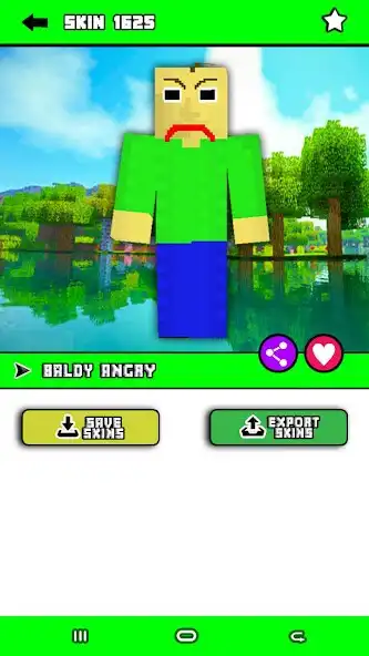 Play Mod Baldi Basic Minecraft PE as an online game Mod Baldi Basic Minecraft PE with UptoPlay