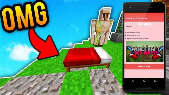 Play Mod Bed Wars MCPE
