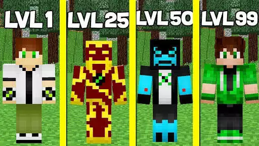 Play Mod Ben Alien 10 For Minecraft PE Addon Skins 2021  and enjoy Mod Ben Alien 10 For Minecraft PE Addon Skins 2021 with UptoPlay