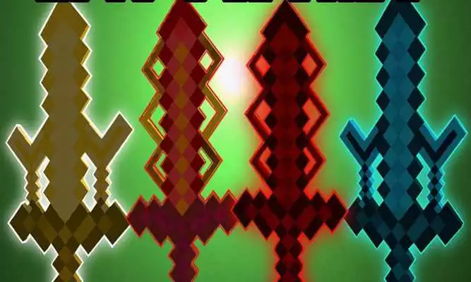 Play Mod Better Swords for MCPE