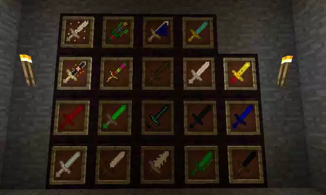 Play Mod Better Swords for MCPE