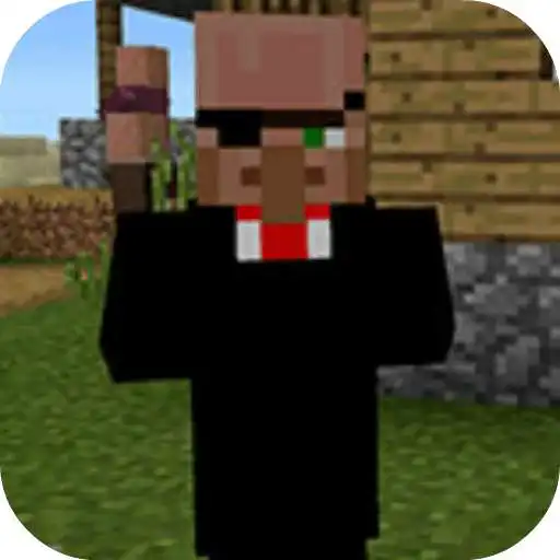 Free play online Mod Black Villager for MCPE  APK