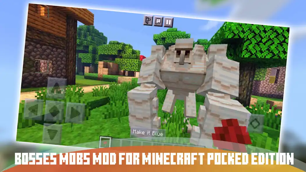 Play Mod Bosses Mobs  Skins MCPE as an online game Mod Bosses Mobs  Skins MCPE with UptoPlay
