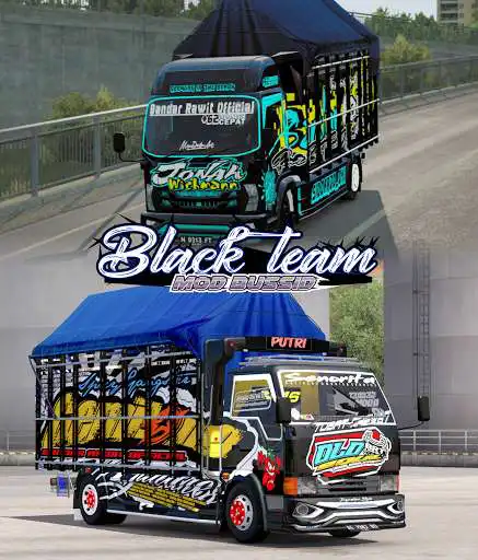 Play Mod Bussid Black Team  and enjoy Mod Bussid Black Team with UptoPlay